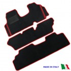 Tappetini Fiat Ducato (Serie 2006 - 2014) 3 file ricamato