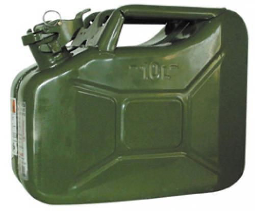DealOk  Tanica metallo Lt 10 colore verde militare