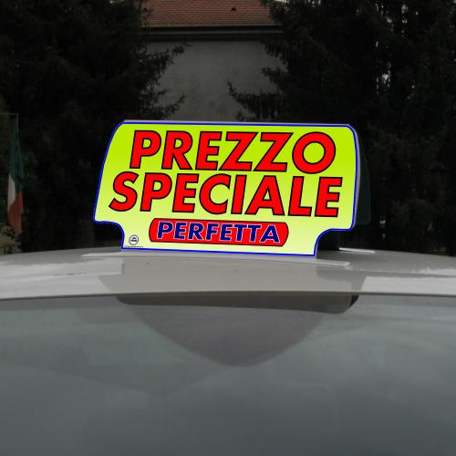 Cartello magnetico PREZZO SPECIALE per autosaloni - DealOk